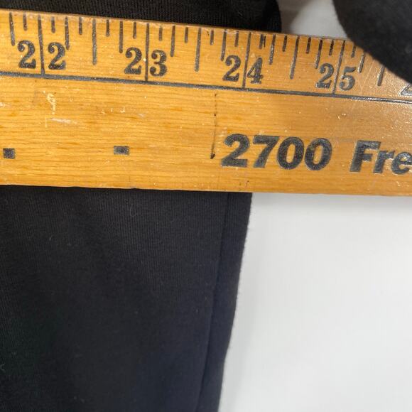 Good hYOUman Top women’s XL Oversized Black Cowl Neck Oversized Bkack Pullover - Picture 7 of 8